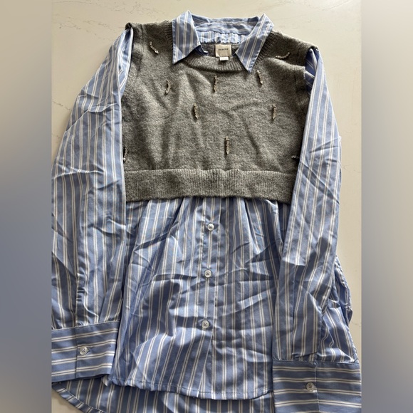 NWOT Anthropologie Maeve Top size L - Picture 4 of 5